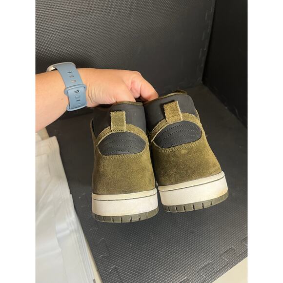 Nike SB Dunk High 2016 Dark Loden Olive Green Black 854851-330 Size 14‎ OG main image 4